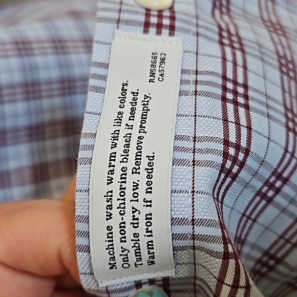 Nordstrom Men's shop Classic Fit long sleeve button up shirt - Picture 5 of 8